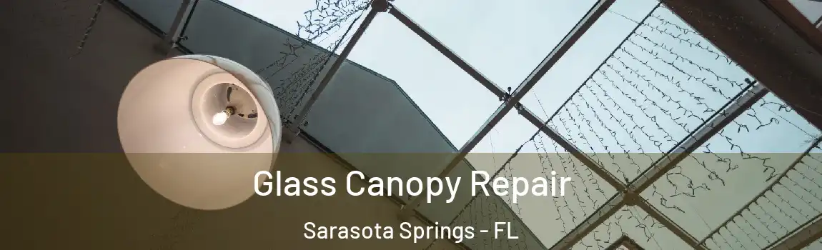  Glass Canopy Repair Sarasota Springs - FL